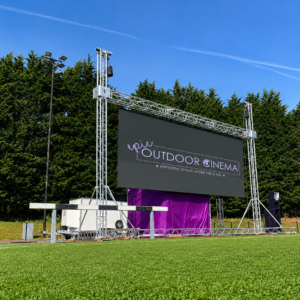 Outdoor Cinema Screen - HIRE