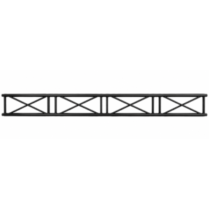 T2BL2BK - 220mm Ladder Truss - Black 2m