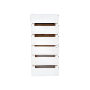 Pallet Bar Table - White