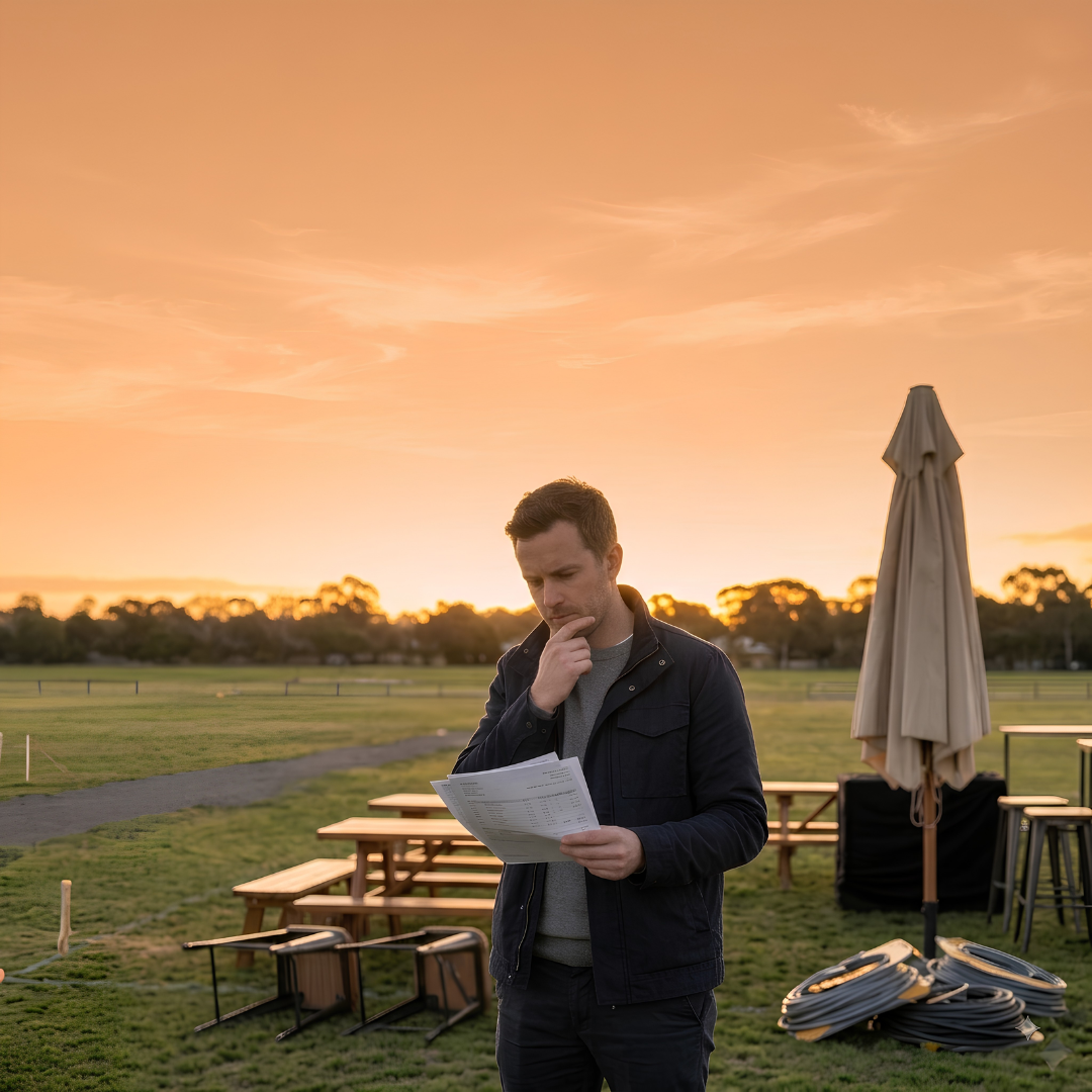 event hire melbourne