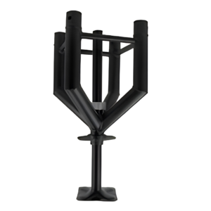 T3BSJVBK - Box Truss 4-to-1 with Adjustable Scaffold Foot (Black)