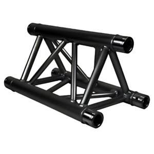 T3TD05BK - 290mm Spigot Triangular Truss - Black 0.5m