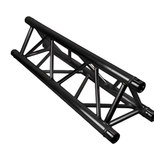 T3TD1BK - 290mm Spigot Triangular Truss - Black 1m