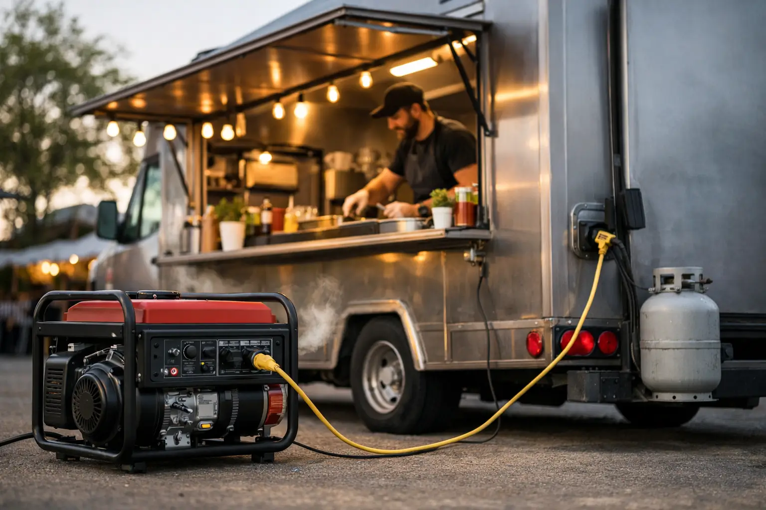 Can Generators Power Food Trucks Safely?
