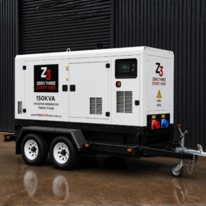 Trailer Mounted 150 KVA Inverter Generator