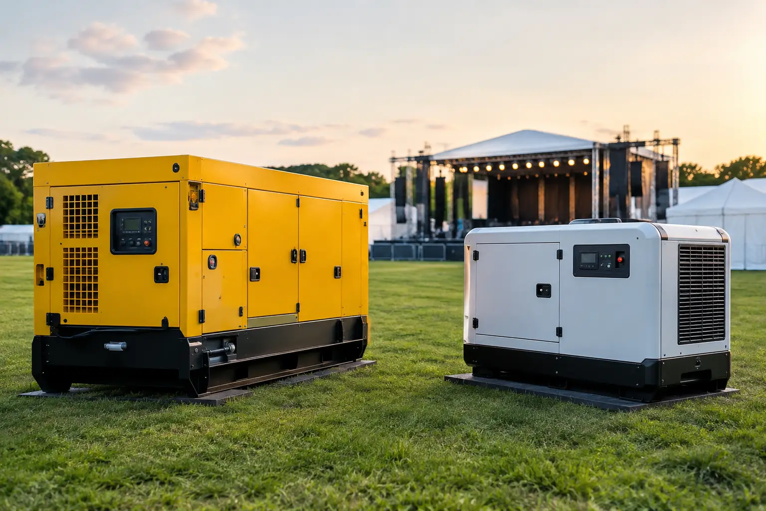 Diesel Versus Battery Generators for Events